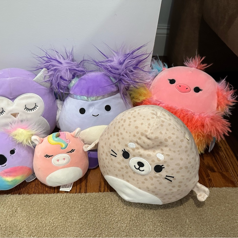 Squishmellow pack of 6.